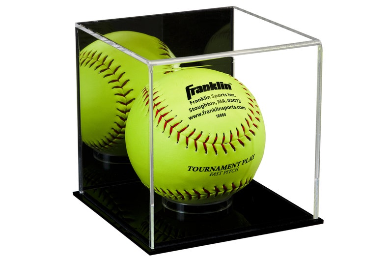 A081 Deluxe Acrylic Softball Display Case