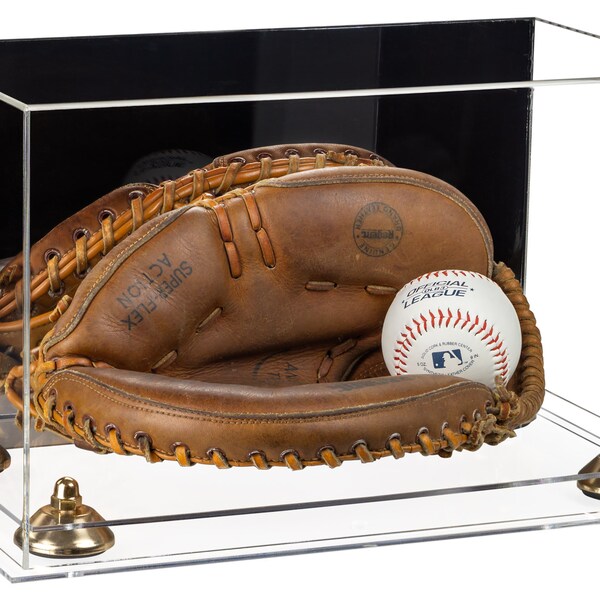 Baseball Glove Display Case Etsy