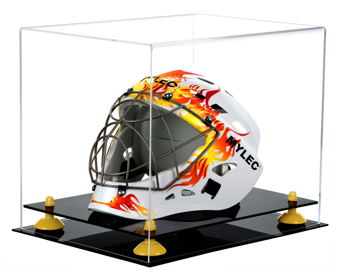 Versatile Clear Acrylic Display Case - Large Rectangle Box With Risers ...