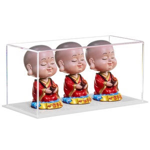Better Display Cases Clear Acrylic Versatile Display Case with  Base 9.25&quot; x 4.25&quot; x 4.5&quot; (V62/A115)
