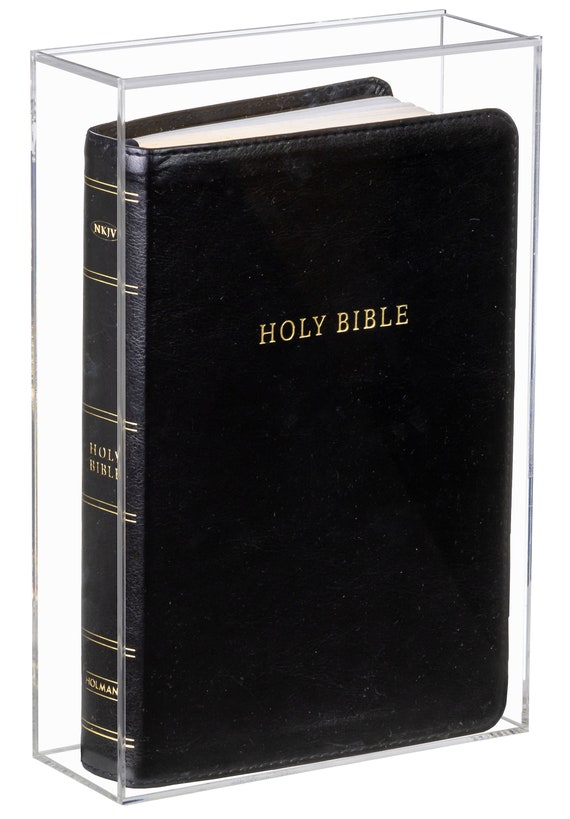 Acrylic Book Display Case 8 X 3 X 12 Etsy