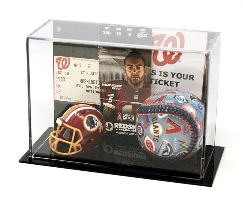 Deluxe Clear Acrylic Memorabilia Display Case image 8