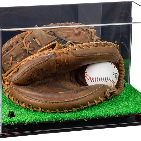 Baseball Glove Display Case Etsy