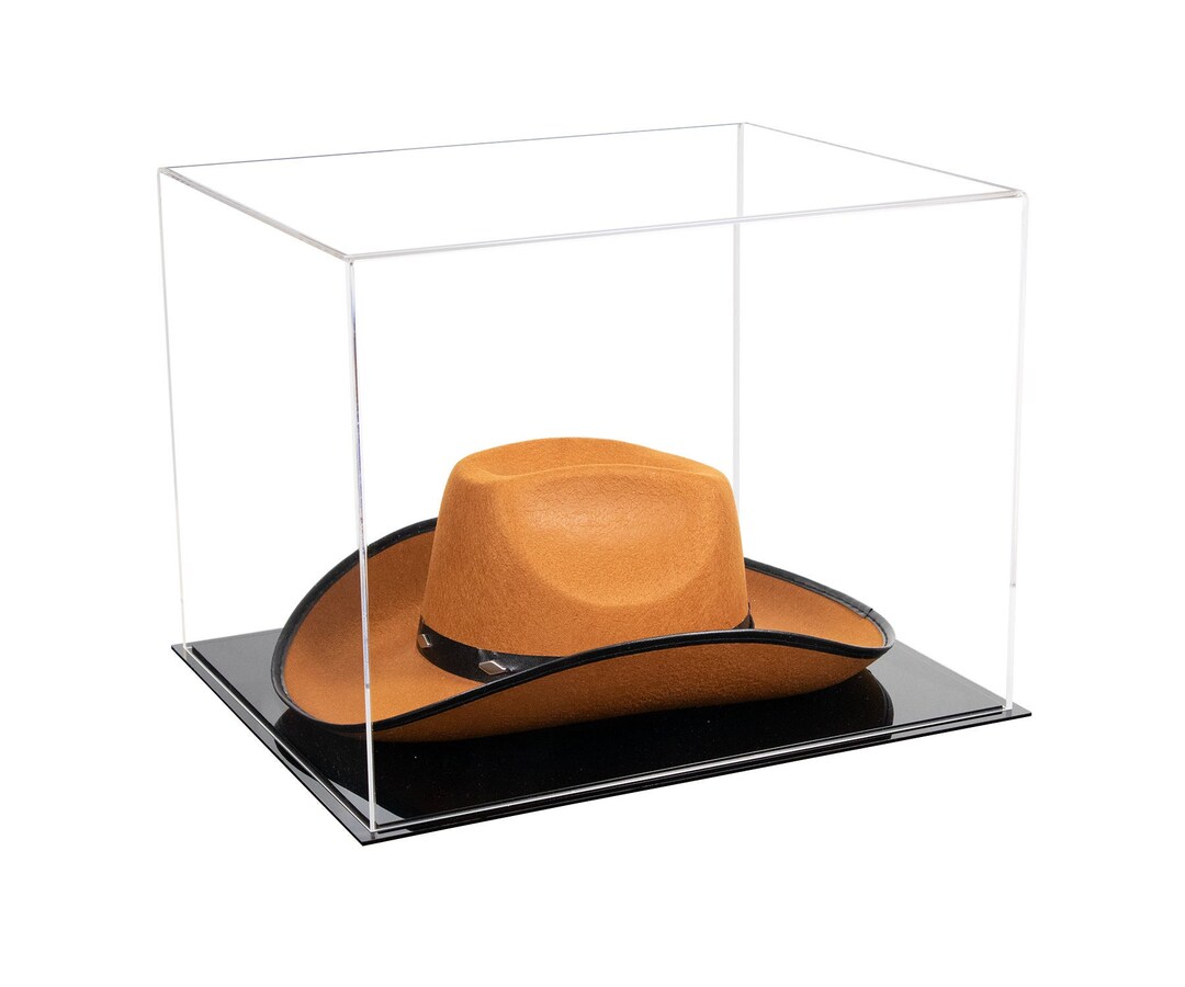 Acrylic Cowboy Hat Display Case 16 X 13 X 12 V61B/A024B Etsy