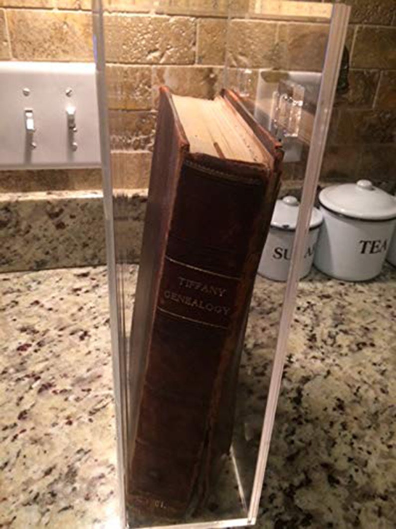 Deluxe Acrylic Book Display Case A020 Etsy