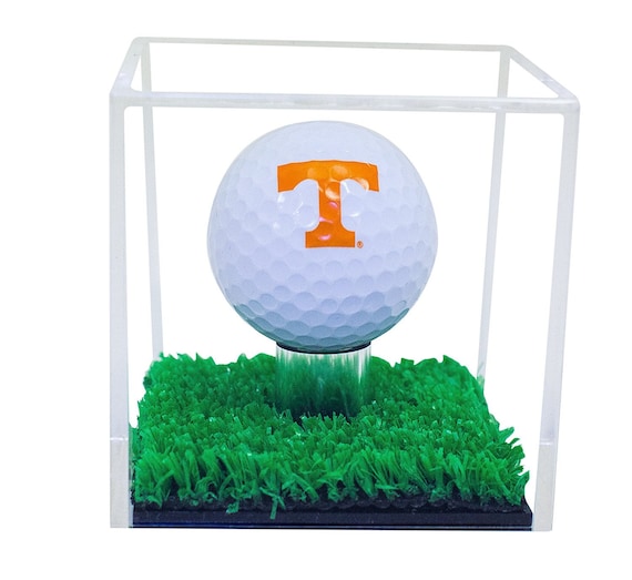Deluxe Acrylic Golf Ball Display Case With Turf Base A046-TB - Etsy