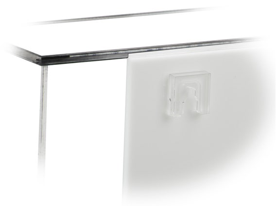 Versatile Deluxe Acrylic Display Case with Mirror 8" x 6" x 13" A044-MB 