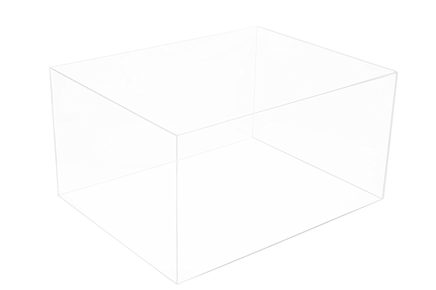 Acrylic Deluxe Display Case Large Rectangle Box With Etsy