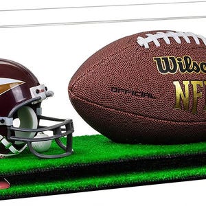 Full-Size Football and Mini Helmet (not Full Size) Display Cases - (A103/B47)