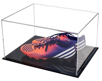 Acrylic Deluxe Display Case - Large Rectangle Box 15.25" x 12" x 8" (A026-DS)