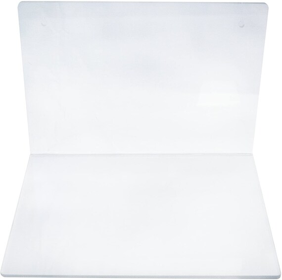Deluxe Clear Acrylic 5" x 5" Floating Shelf Wall Mount Bracket A083-1 Deluxe Clear Acrylic 5" x 5" Floating Shelf Wall Mount Bracket A083-1