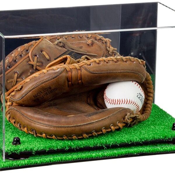 Baseball Glove Display Case Etsy