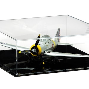 Deluxe Clear Acrylic Model Plane Display Case