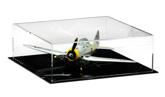 Deluxe Clear Acrylic Model Plane Display Case - Etsy