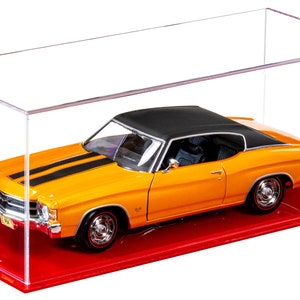 Better Display Cases Clear Acrylic Model Car Display Case - Clear