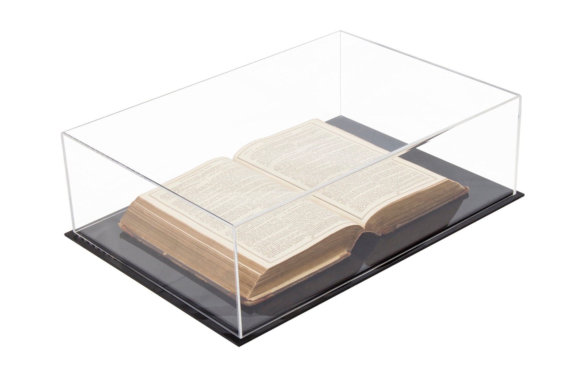 Large clear perspex box discount
