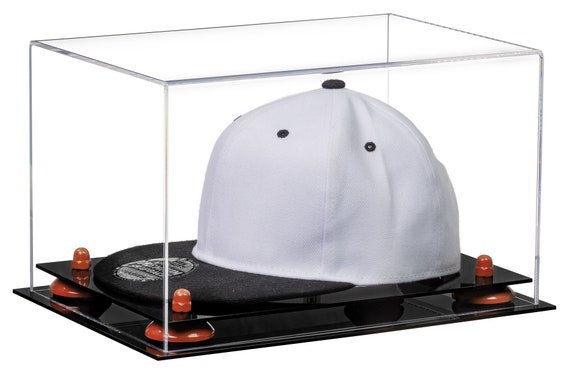 Glass hat display case deals
