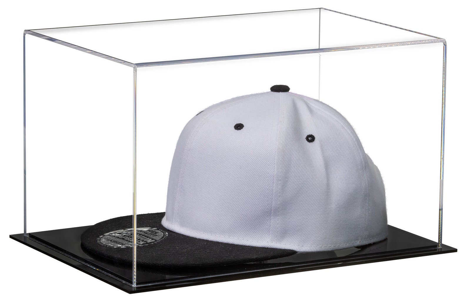 Acrylic Hat or Cap Display Case With Clear or Mirror Etsy