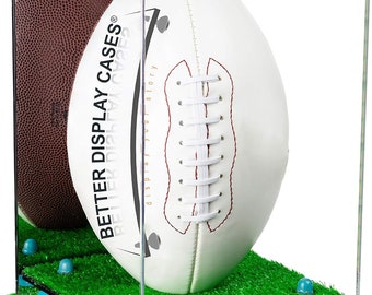 3D Printed Football Helmet Wall Hanger - Full Size Display Mount For NFL Helmets, Signed Or Unsigned