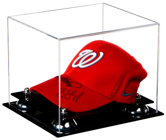 Clear Acrylic Baseball Cap Display Case With Risers A006 Hong Kong - Baseball Hat Wall Display Case Clear Acrylic Baseball Cap Display Case With Risers A006 Hong Kong - Baseball Hat Wall Display Case