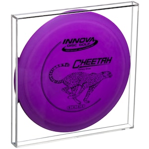 Clear Acrylic Disc Golf Display Case with Clear Back Wall Mount (A117/SP011)