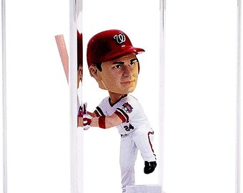 Acrylic Display Case for Figurine Miniature Doll Bobblehead or Action Figure (Table Top or Wall Mount) (A016)
