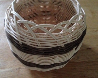 Double wall Cherokee Basket (1) 5" round, 5" tall