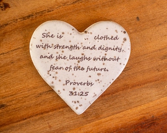 Ceramic Proverbs 31 Magnet