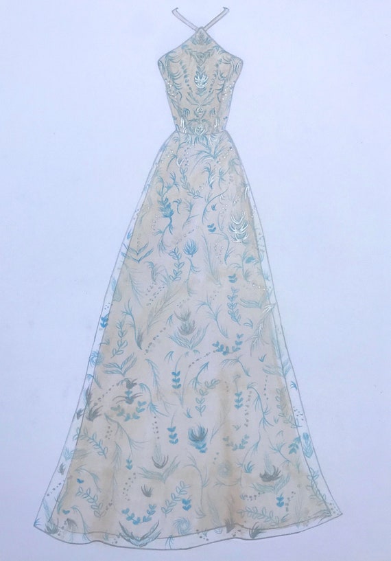 blue bat mitzvah dresses