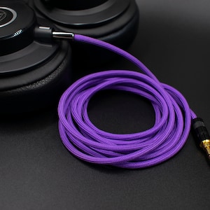 Custom Cable for Audio Technica M40x M50x