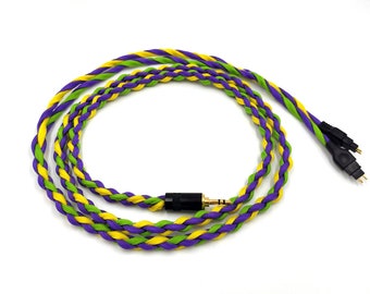 Custom Cable for Sennheiser HD650 HD6XX HD600 HD580 HD58X Jubilee (and more) & Fostex TH-900 TH-610