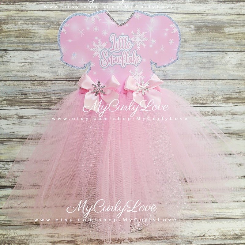Elegant Baby Snowflake Dress w/bloomer Red