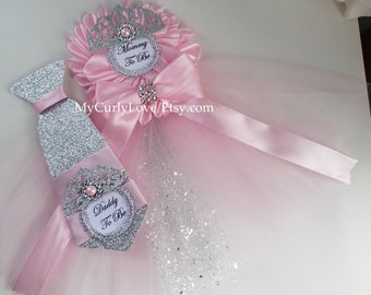 Princess Baby Shower Mommy to be Corsage Ballerina Princess Mommy to be Pin Tutu Baby Shower Mommy Ballerina Baby Shower Mommy Pin