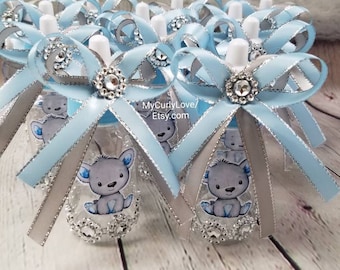 teddy bear baby boy shower decorations