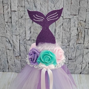 Mermaid baby shower centerpieces deals