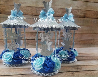 baby shower bear centerpieces