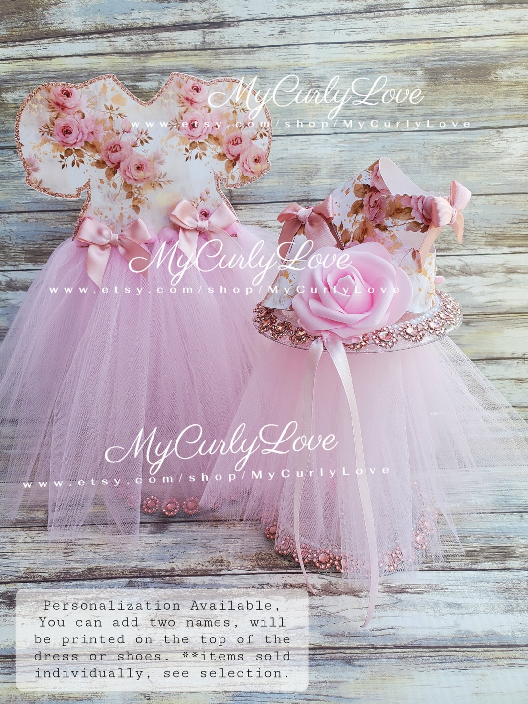 Rose Gold Pink Tutu Dress Baby Shower Girl Rose Gold Baby Shower