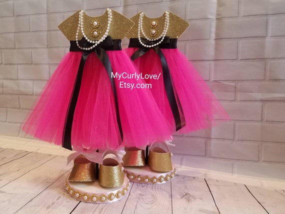 hot pink baby shower dress