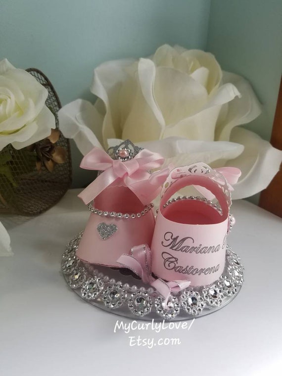 pink and silver baby shower
