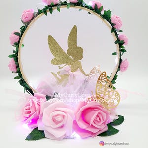 Fairy Centerpiece Standee, Fairy Baby Shower, Fairy Birthday. Enchanted Birthday, Enchanted Garden Decor, Fairy Table Decor, Fairy Standee