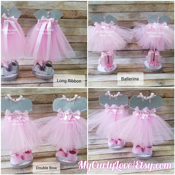 silver baby shower dress