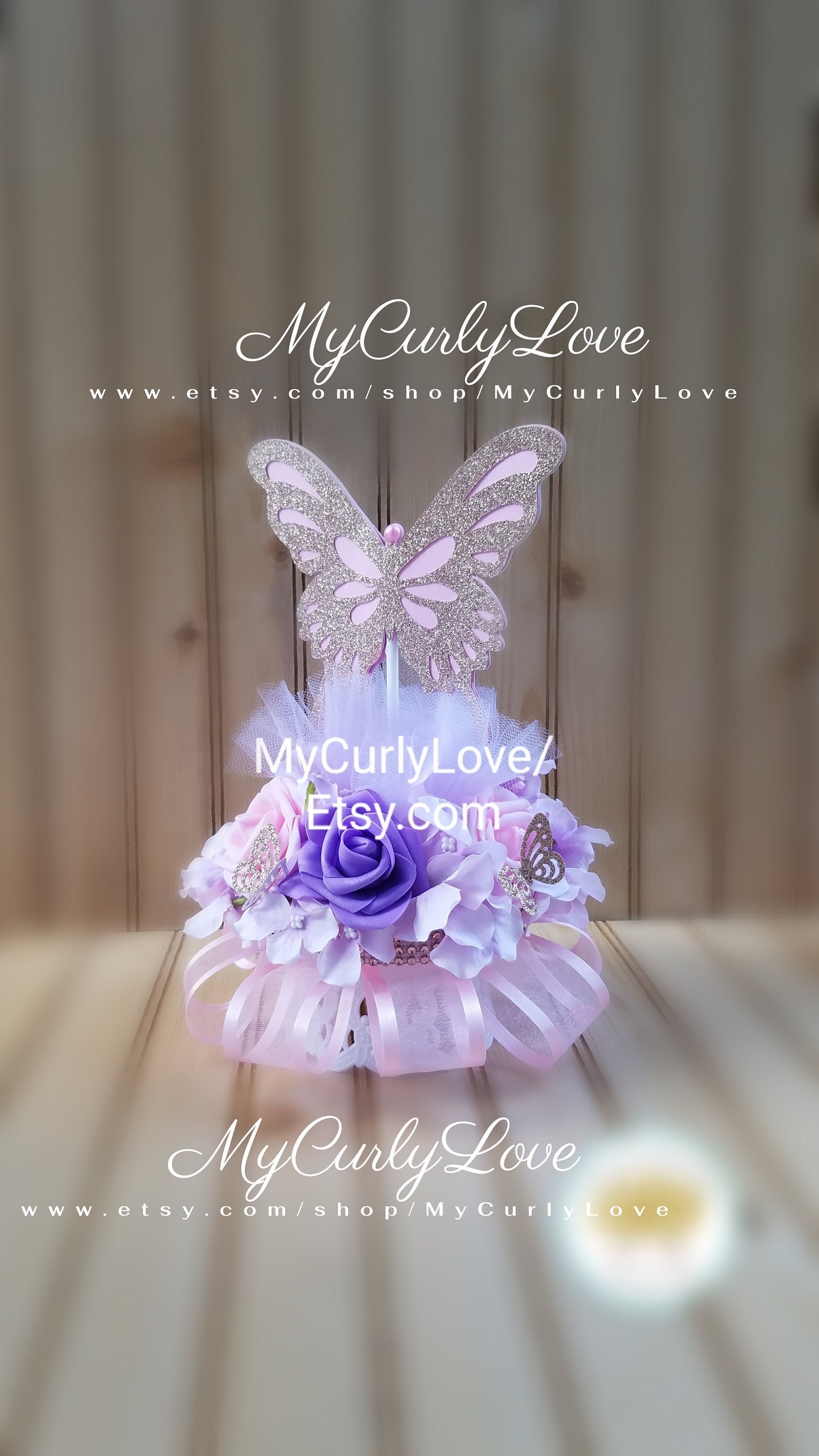 Butterflies Centerpiece/baby Shower Butterflies/butterfly Etsy