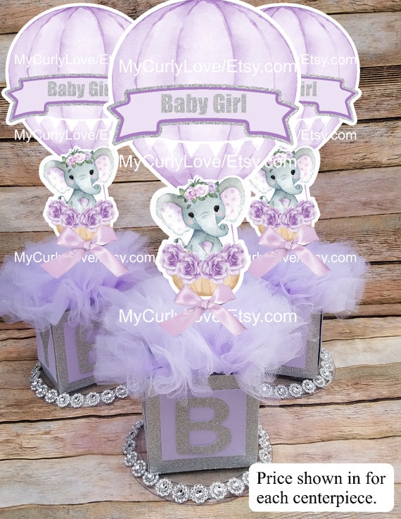 Elephant hot air balloon cheap centerpiece