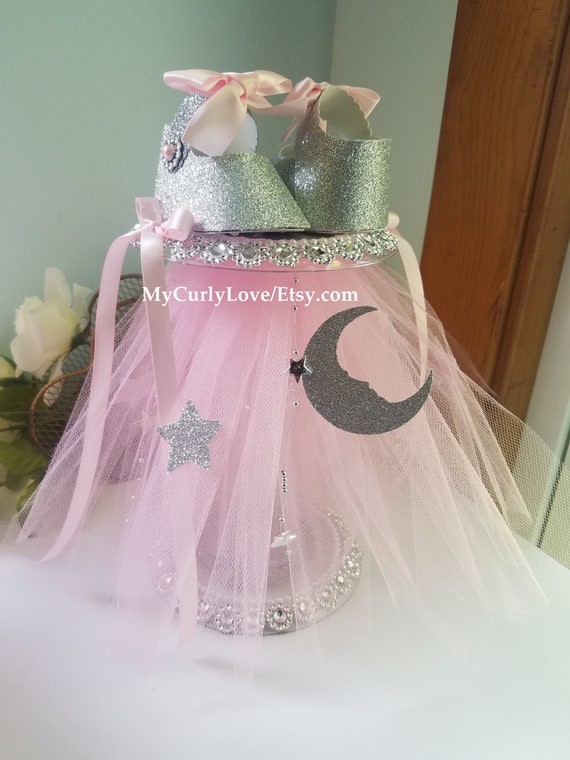 silver baby shower dress
