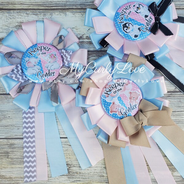 Gender Reveal Pins Etsy