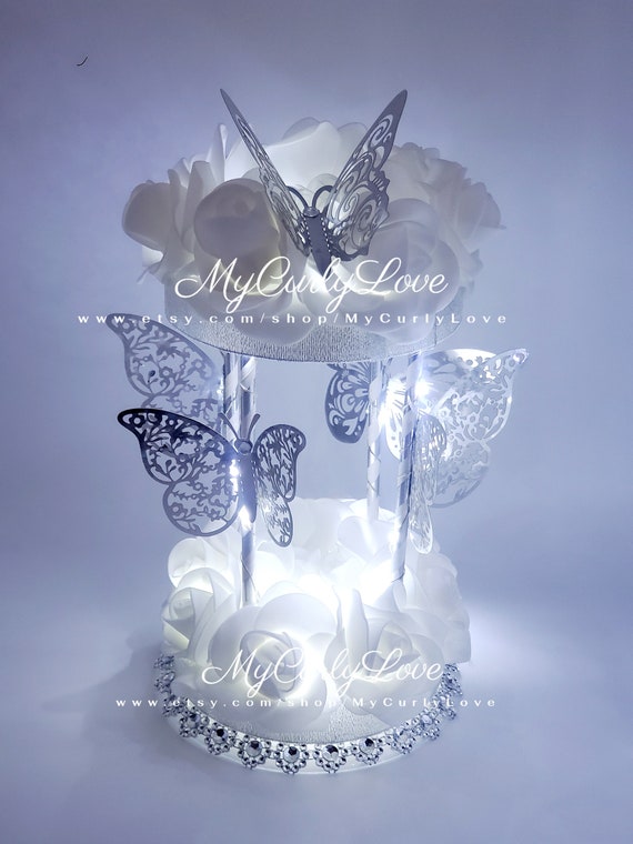 Butterflies bridal outlet hot sale