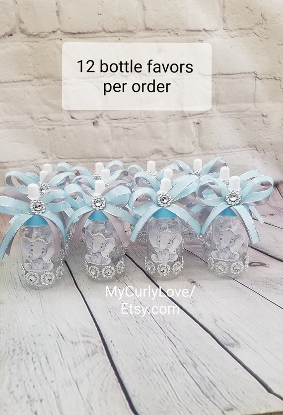 baby boy bottle favors