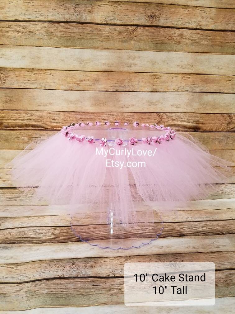 10 Cake Tutu Cake Stand Tutu Baby Shower Cake Stand Etsy