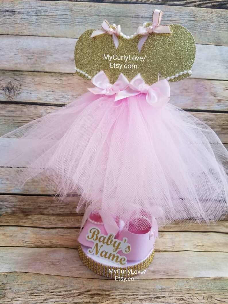 Lavender Baby Shower Centerpiece/girl Lavender Baby Etsy