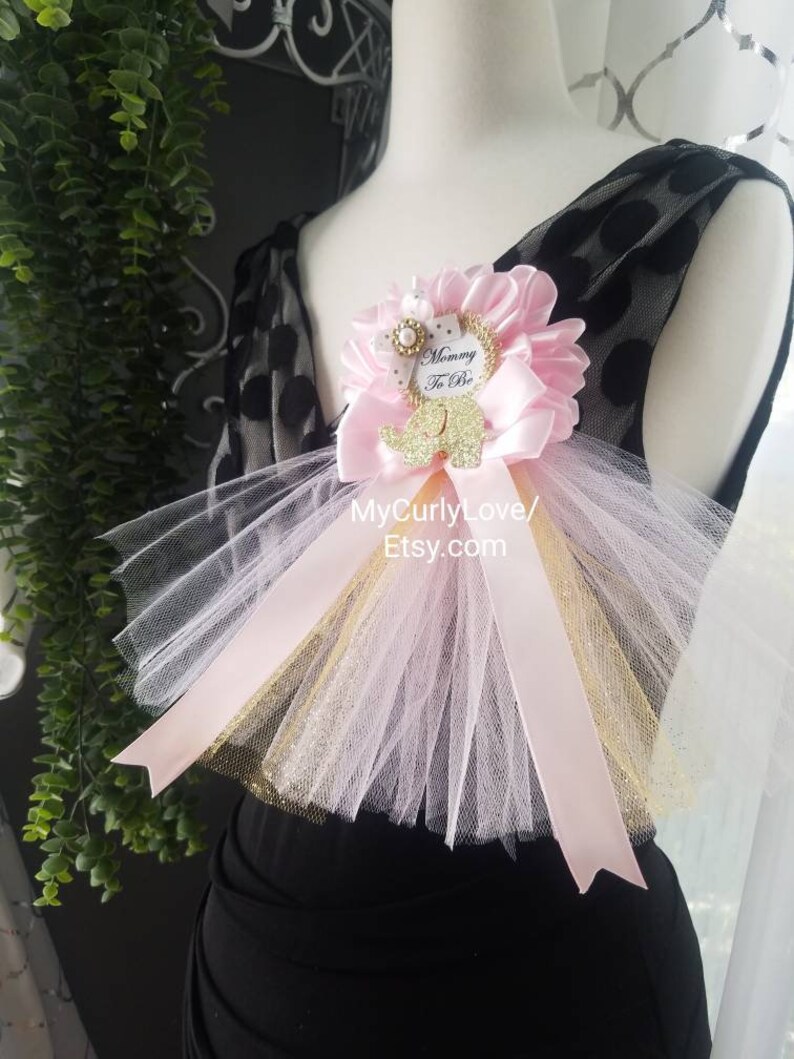 Elephant Baby Shower Pins/elephant Baby Shower Mommy to Be Etsy